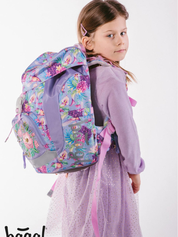 BAAGL  Lila Airy Baagl Kolibri Iskolai Hátizsák