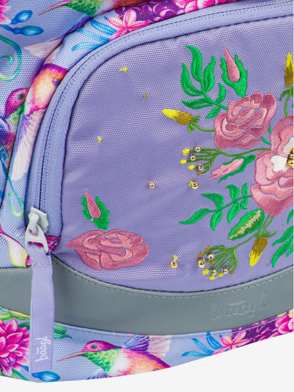 BAAGL  Lila Airy Baagl Kolibri Iskolai Hátizsák