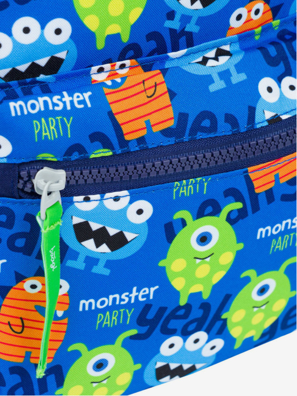 BAAGL  Kék óvodai hátizsák Baagl Monsters