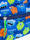 BAAGL  Kék óvodai hátizsák Baagl Monsters