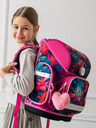 BAAGL  Rózsaszín iskolatáska Ergo Baagl Flamingók