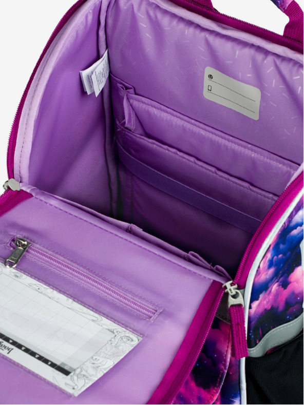 BAAGL  Lila iskolatáska Zippy Baagl Unikornis Királyság