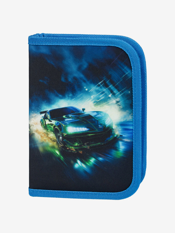 BAAGL  Fekete iskolai szett Zippy - aktatáska, tolltartó, táska Baagl Racing car