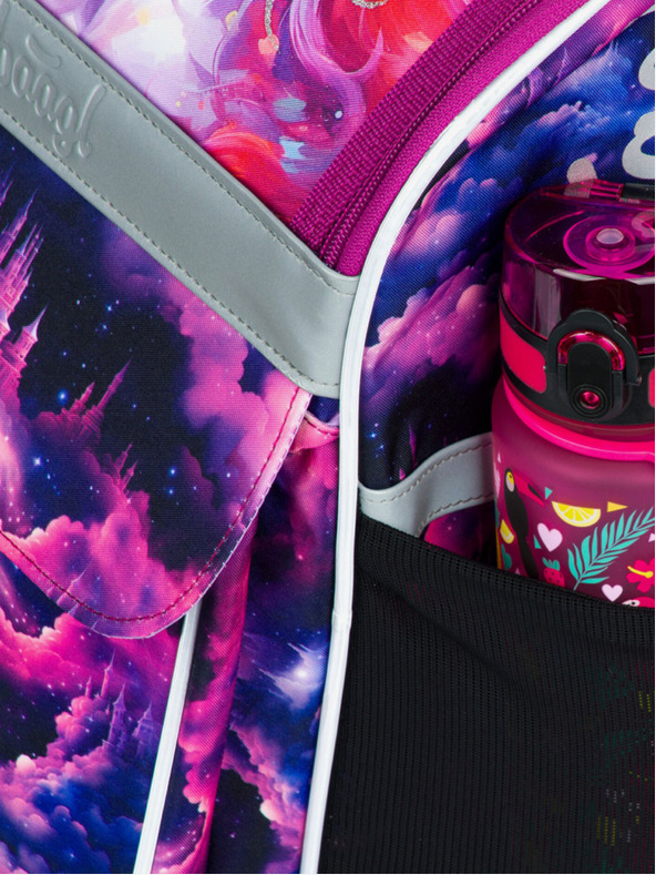 BAAGL  Lila iskolaszett Zippy - aktatáska, tolltartó, táska Baagl Unicorn Kingdom