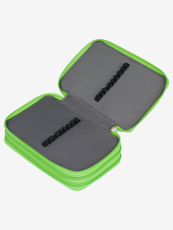 BAAGL  Zöld iskolai tolltartó háromszintes Baagl Football Player