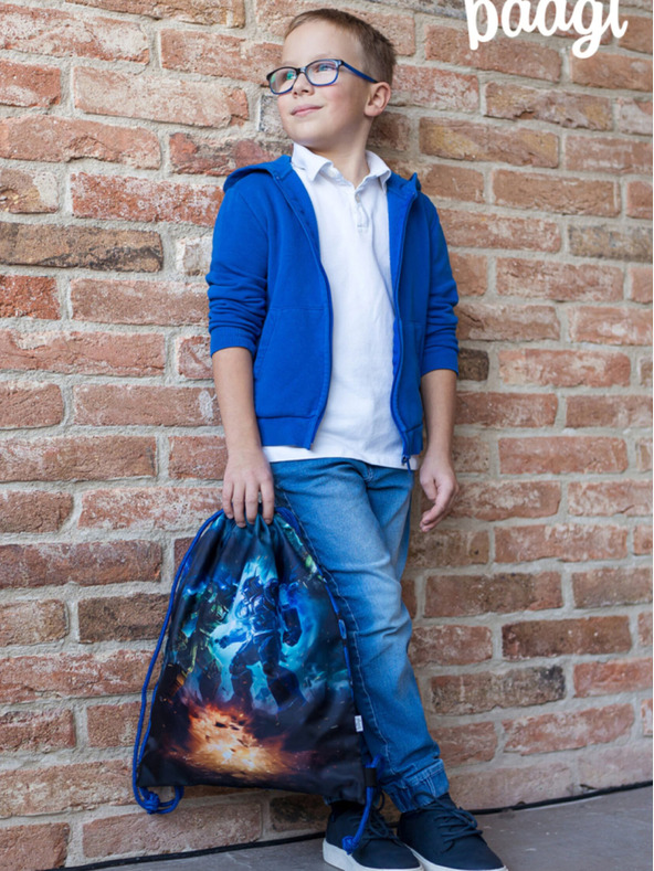 BAAGL  Fekete táska Baagl Robotok