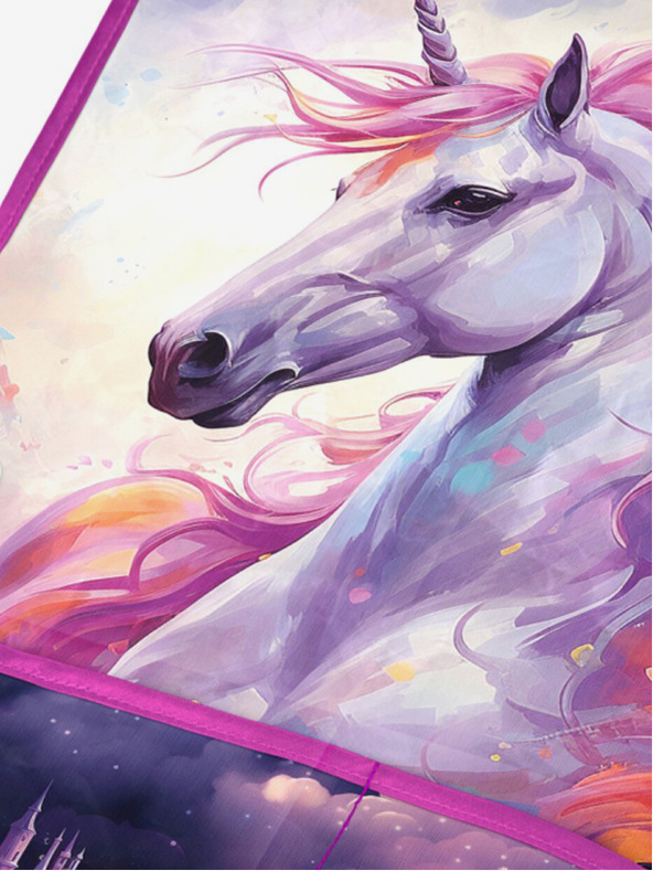 BAAGL  Lila gyerek kötény Baagl Unicorn Kingdom