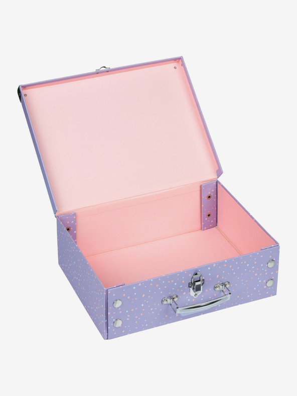 BAAGL  Lila Összecsukható iskolatáska szerelvényekkel Baagl Pets