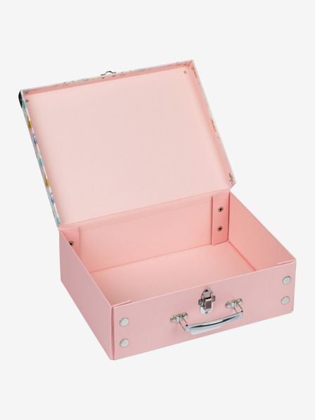 BAAGL  Rózsaszín összecsukható iskolatáska szerelvényekkel Baagl Bunny