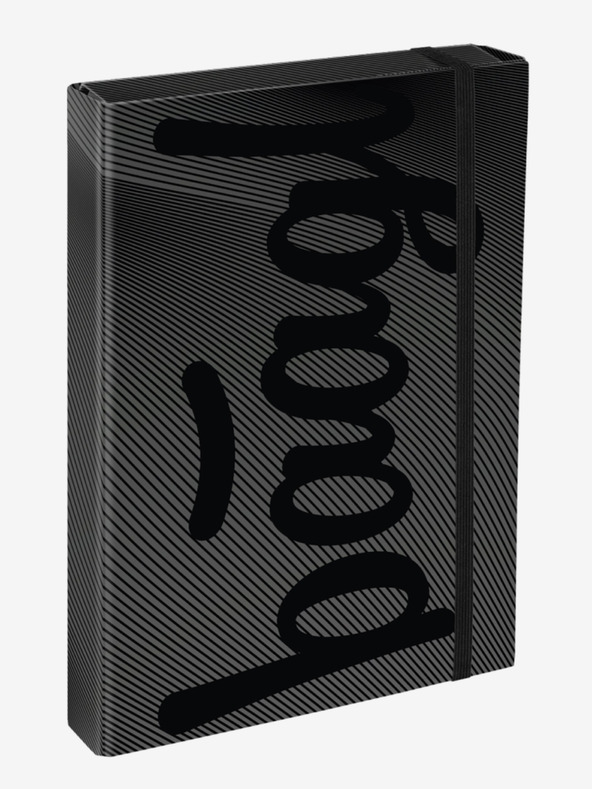 BAAGL  Szürke iskolai füzetborítók A4 Baagl Jumbo Sötétség