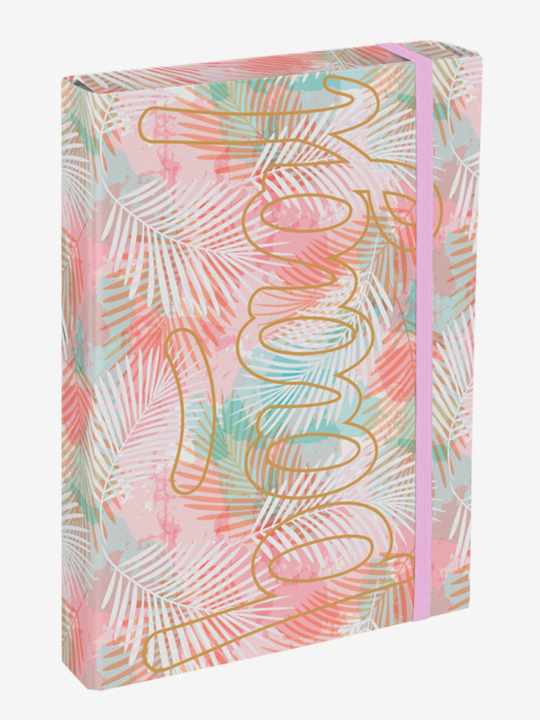 BAAGL  Rózsaszín iskolai füzetborítók A4 Baagl Jumbo Sunset