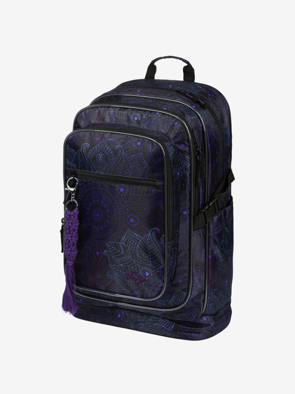 BAAGL  Fekete iskolai hátizsák Baagl Cubic Zen