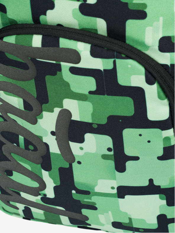 BAAGL  Fekete hátizsák Baagl Coolmate Zöld