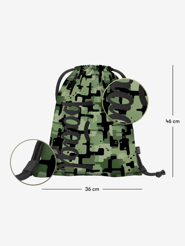 BAAGL  Kék táska Baagl Zöld