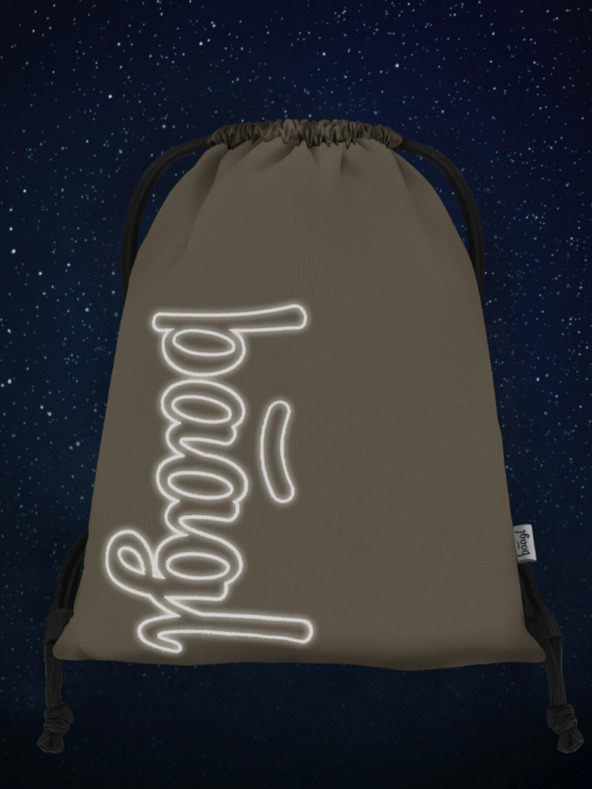 BAAGL  Beige iskolai szett - hátizsák, tolltartó, táska Baagl Coolmate Beige