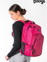BAAGL  Piros iskolai szett - hátizsák, tolltartó, táska Baagl Coolmate Ruby