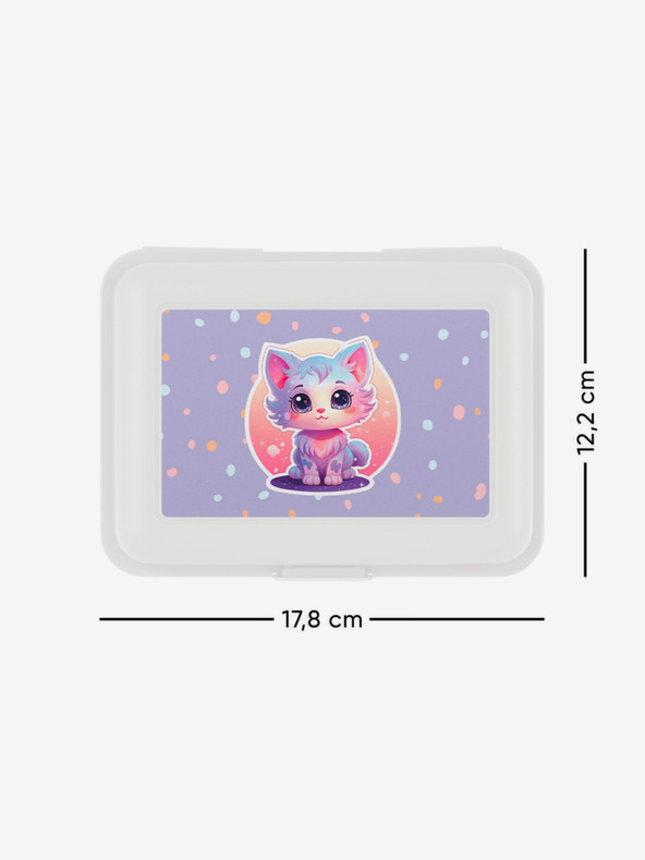 BAAGL  Fehér Baagl Pets uzsonnás doboz