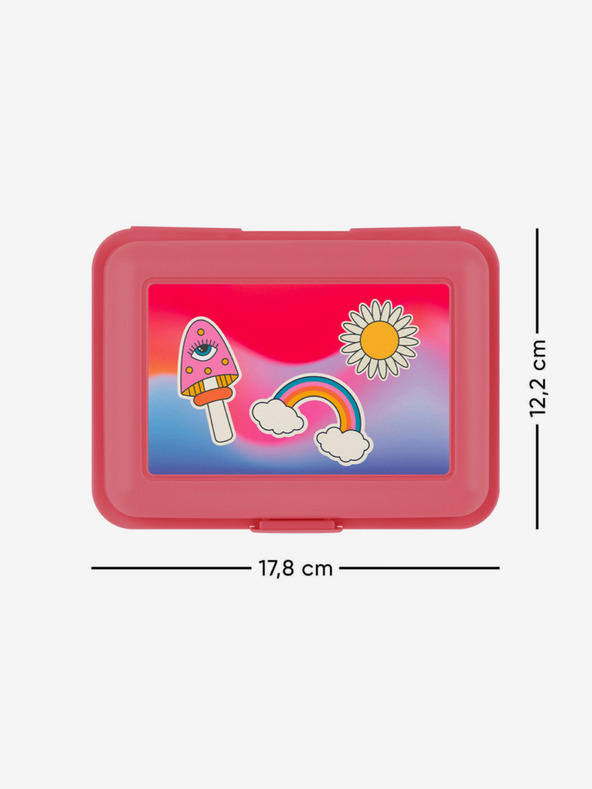 BAAGL  Rózsaszín Baagl Hippie snack box