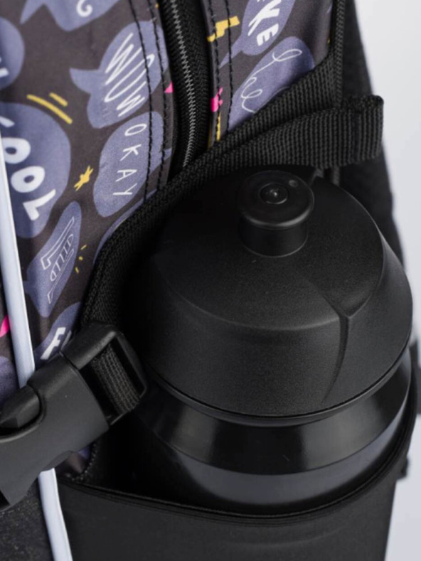 BAAGL  Fekete 3 szett tornacipő: hátizsák, tolltartó, táska Baagl