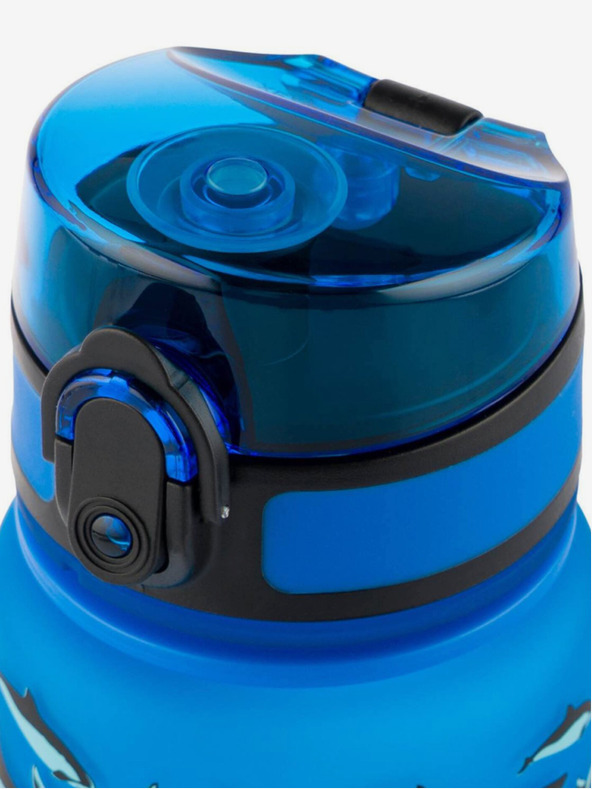 BAAGL  Kék Tritan bálna ivópalack, 500 ml Baagl