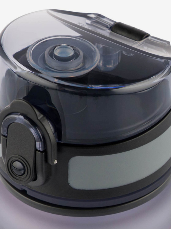 BAAGL  Szürke tritán ivópalack panda, 500 ml Baagl