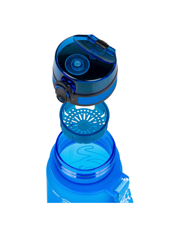 BAAGL  Kék Tritan ivópalack logó - kék, 500 ml Baagl