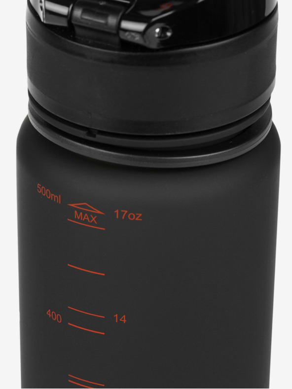 BAAGL  Fekete tritán ivópalack batman piros, 500 ml Baagl