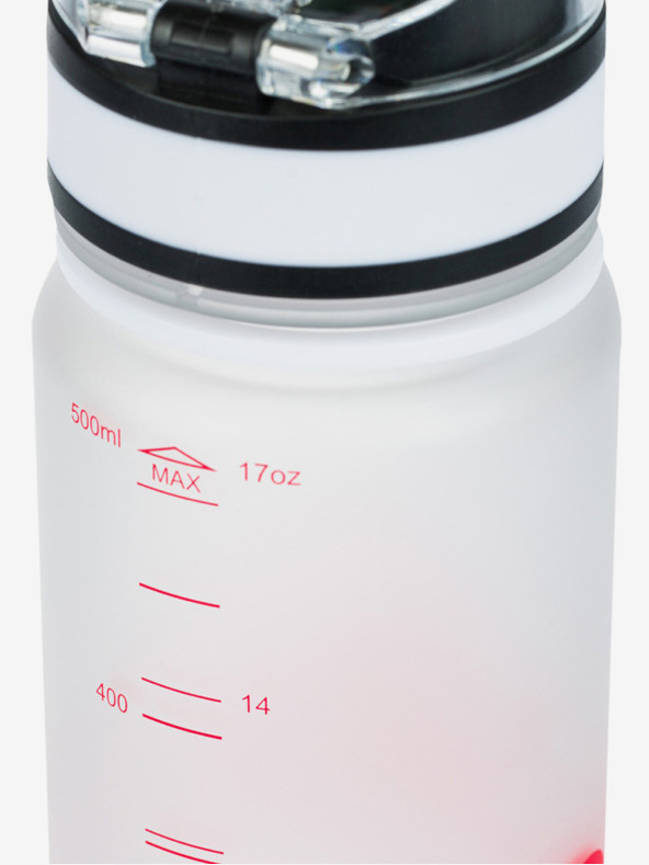 BAAGL  Fehér tritán ivópalack nasa, 500 ml Baagl