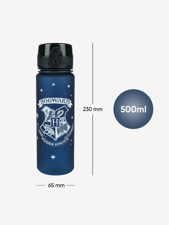 BAAGL  Kék tritán ivópalack Harry Potter szemölcsök, 500 ml Baagl