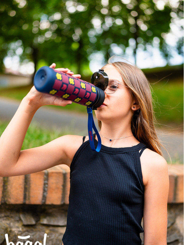 BAAGL  Kék tritán ivópalack Harry Potter nebelvir, 500 ml Baagl