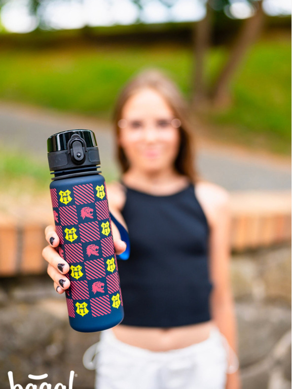 BAAGL  Kék tritán ivópalack Harry Potter nebelvir, 500 ml Baagl