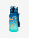 BAAGL  Kék tritán ivópalack gradiens erdő, 350 ml Baagl