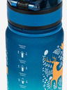 BAAGL  Kék tritán ivópalack gradiens erdő, 350 ml Baagl