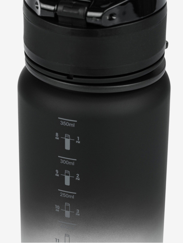 BAAGL  Fekete tritán ivópalack gradiens farkas, 350 ml Baagl