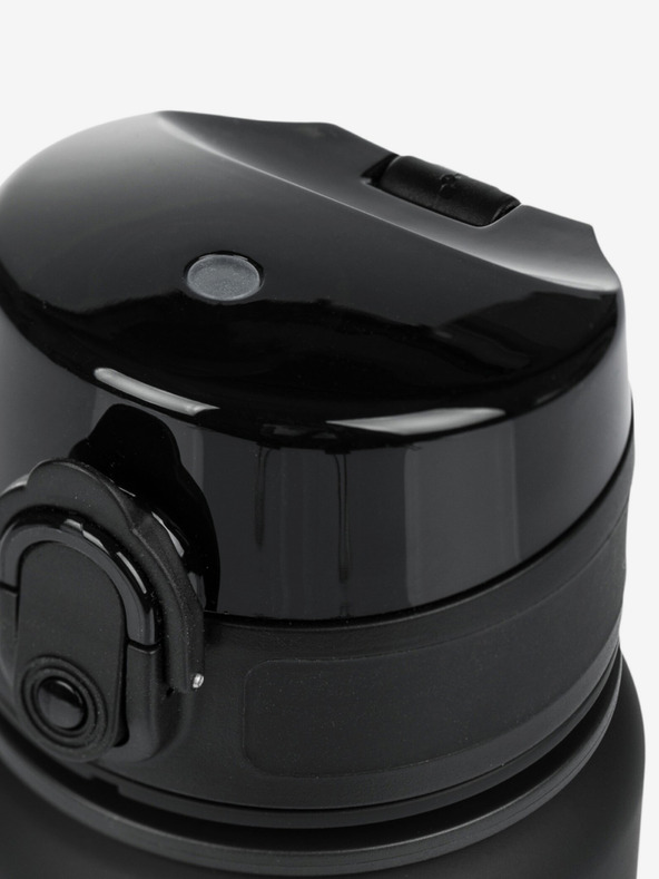 BAAGL  Fekete tritán ivópalack gradiens farkas, 350 ml Baagl