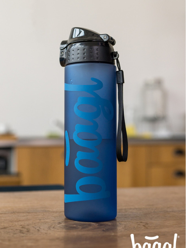 BAAGL  Kék tritán ivópalack óceánkék, 700 ml Baagl