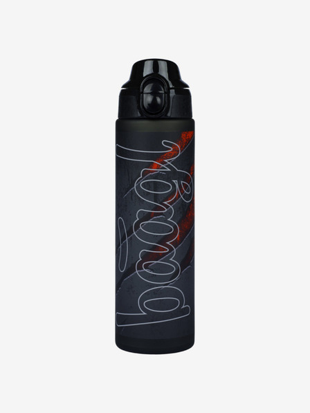 BAAGL  Szürke tritán ivópalack láva, 700 ml Baagl