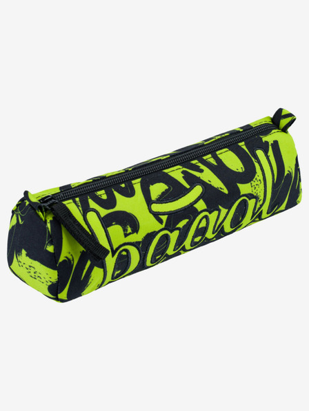 BAAGL  Fekete diáktáska lime Baagl