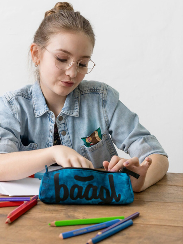 BAAGL  Kék diáktáska ocean Baagl