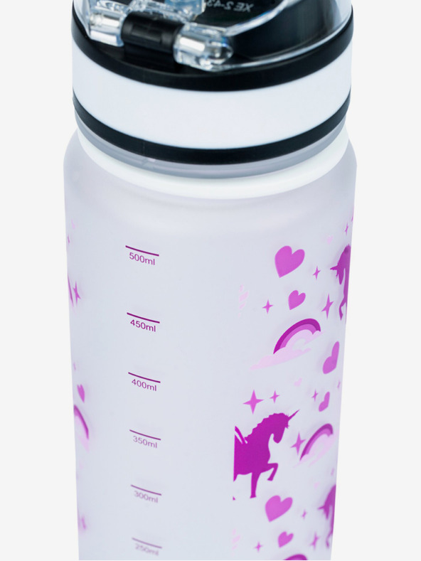 BAAGL  Lila tritán ivópalack unikornis királyság, 500 ml Baagl