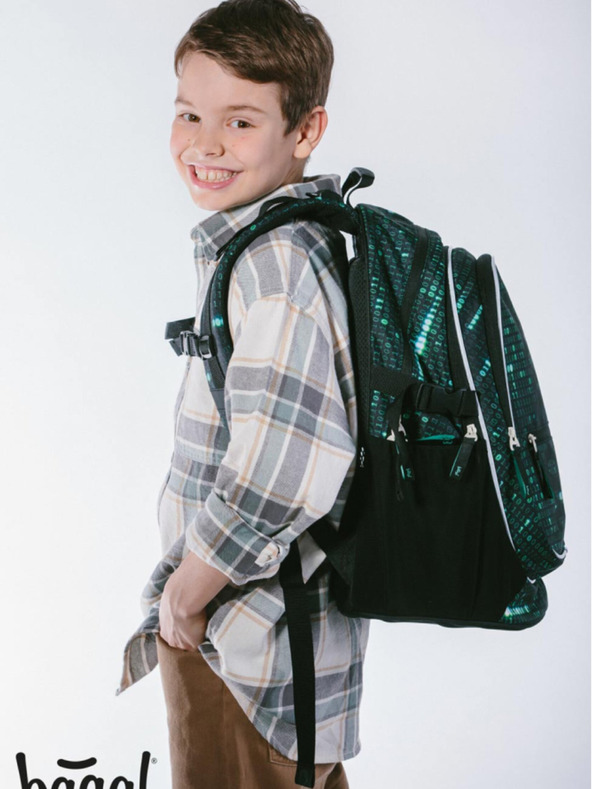 BAAGL  BAAGL 3 SET Core Numbers: hátizsák, tolltartó, táska BAAGL