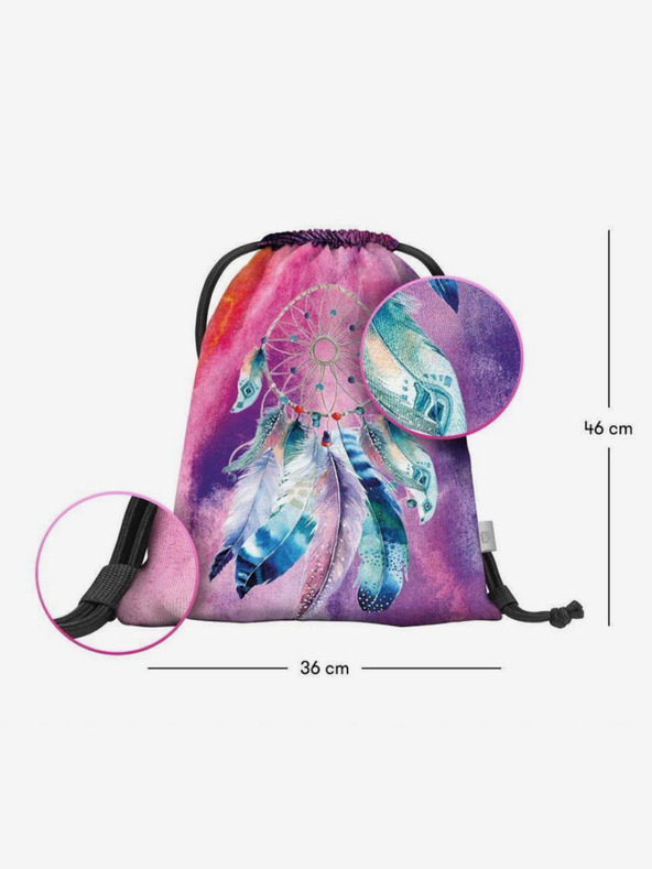 BAAGL  BAAGL 3 SET Core Dreamcatcher: hátizsák, tolltartó és táska BAAGL