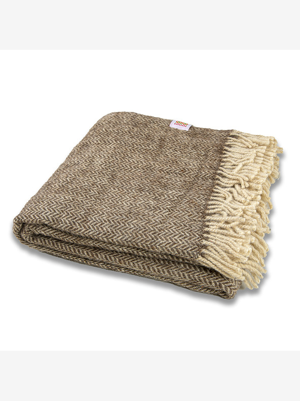 Balkanova Gyapjú takaró Elma X - természetes barna