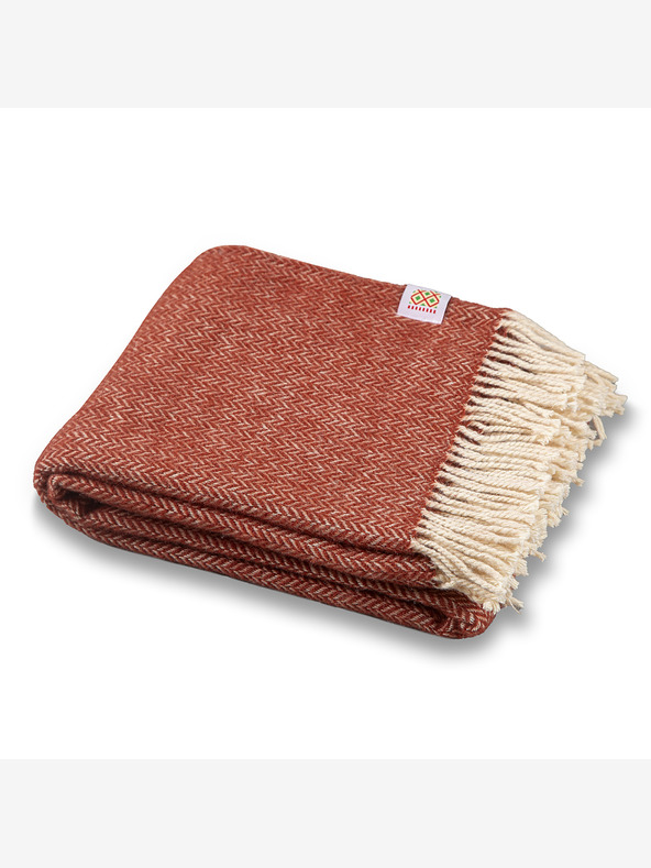 Balkanova Gyapjú takaró Elma V - burgundi