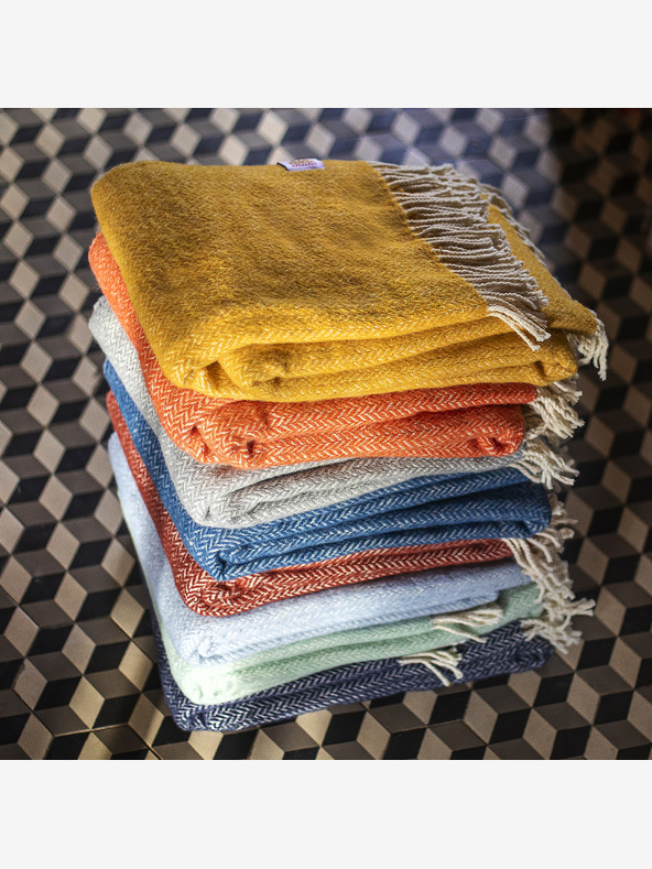 Balkanova Gyapjú takaró Elma V - burgundi