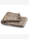 Balkanova Gyapjú takaró Elma XI - barna és bézs kockás