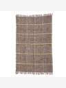 Balkanova Gyapjú takaró Elma XI - barna és bézs kockás
