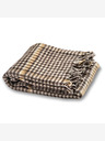 Balkanova Gyapjú takaró Elma XI - barna és bézs kockás