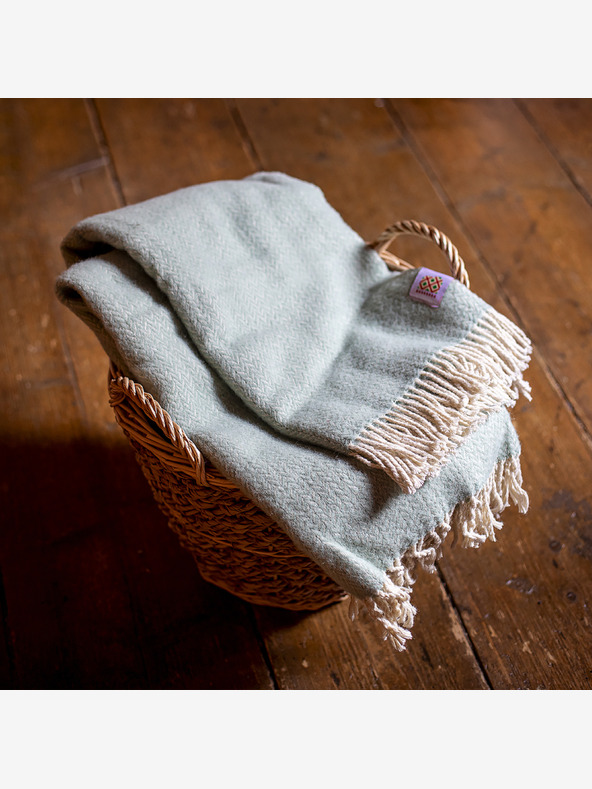 Balkanova Gyapjú takaró Elma VIII - mentazöld