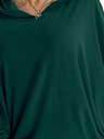 numoco Kapucnis batwing ruha - zöld Numoco